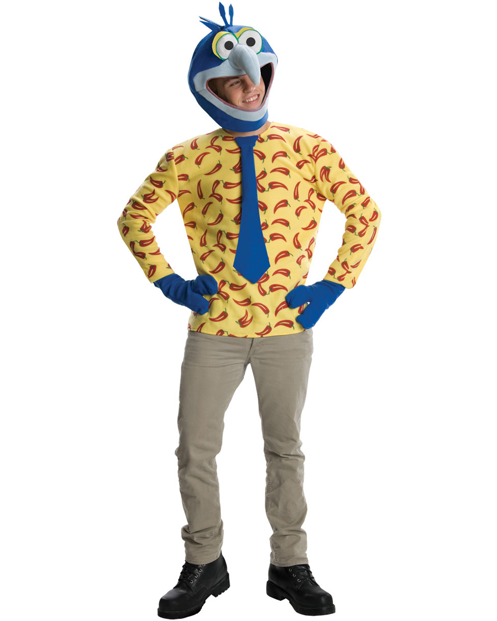 CL392 Gonzo The Muppet Adult Mens Animal Funny Fancy Dress Up Muppets